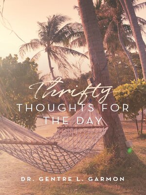 cover image of Thrifty Thoughts For the Day